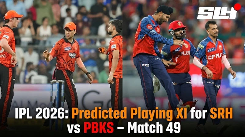Sports Live Hub - IPL 2026: Predicted Playing XI for SRH vs PBKS ...