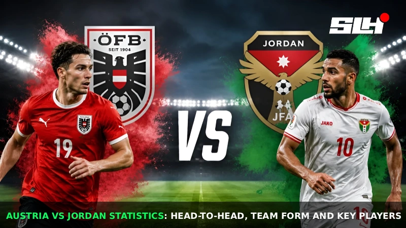 Austria vs Jordan Statistics: Head-to-Head, Team Form and Key Players