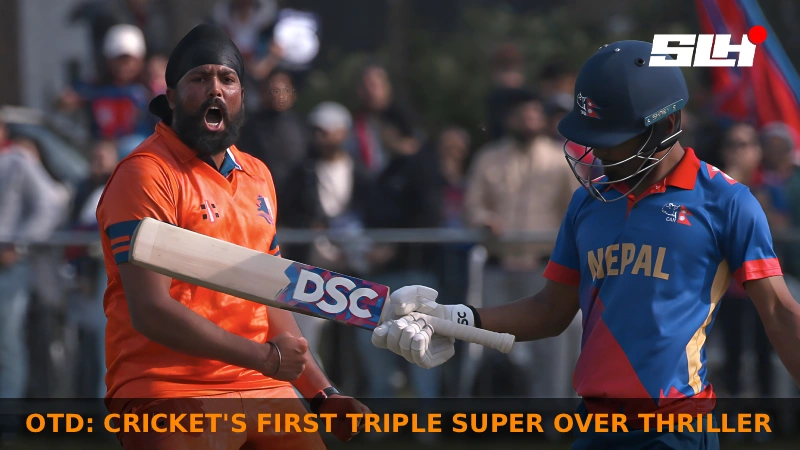 OTD: Cricket’s First Triple Super Over Thriller