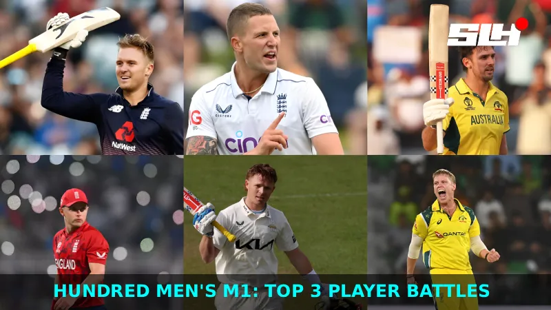 Hundred Men’s M1: Top 3 player battles