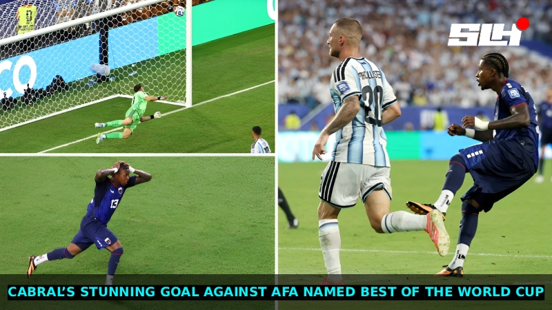 Cabral’s Stunning Goal Against Argentina Named Best of the World Cup