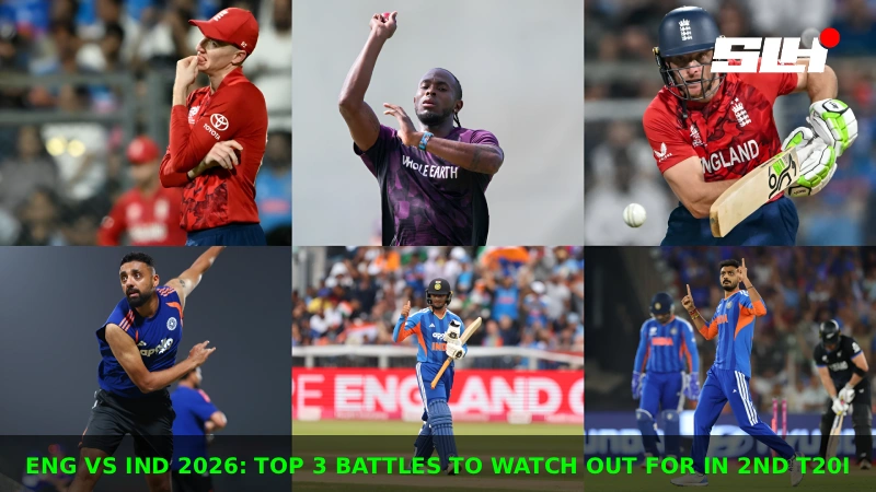 ENG vs IND 2026: Top 3 battles to watch out for in 2nd T20I