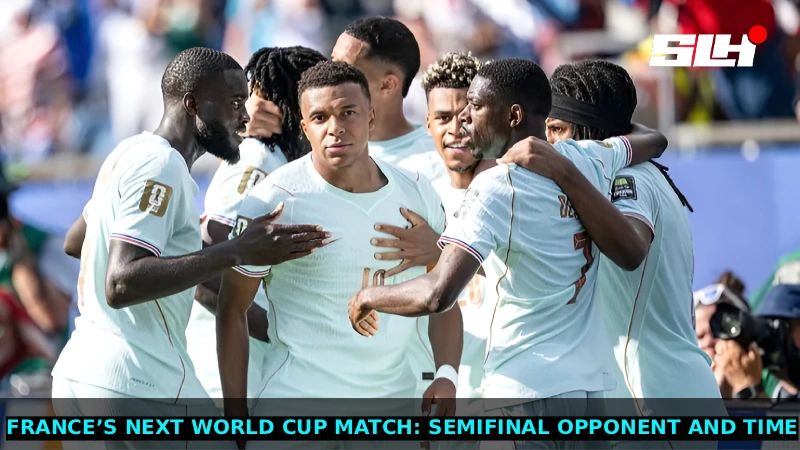 France’s Next World Cup Match: Semifinal Opponent, Date and Time