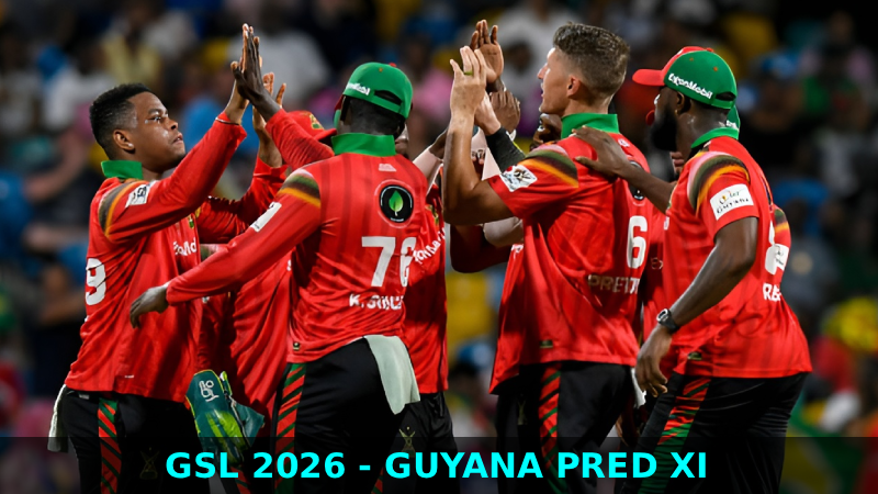 GSL 2026 – Guyana Pred XI