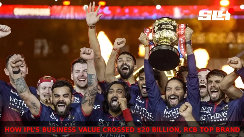 How IPL’s Business Value Crossed $20 Billion and Why RCB Is Now a Top Brand