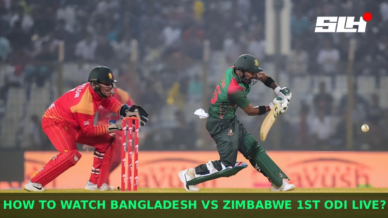 How to Watch Bangladesh vs Zimbabwe 1st ODI Live: TV Channel and Stream Guide