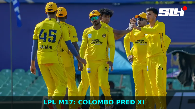 LPL M17: Colombo Pred XI