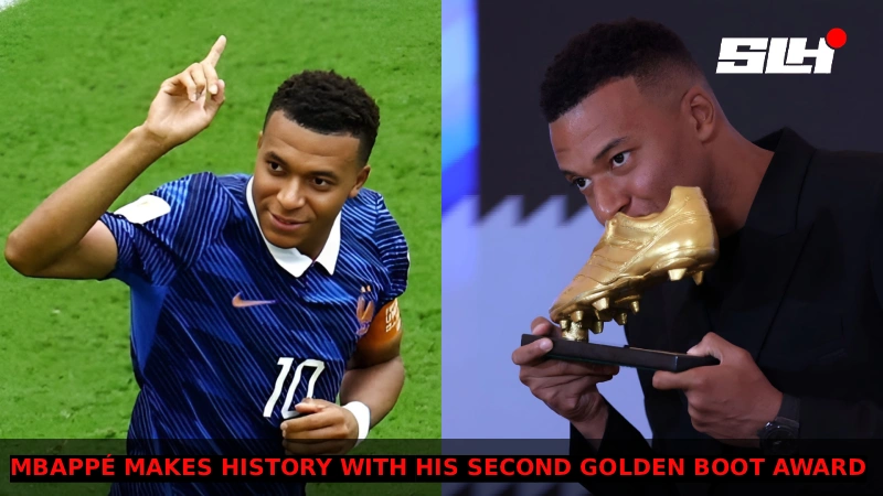 Mbappé Makes History With His Second Golden Boot Award