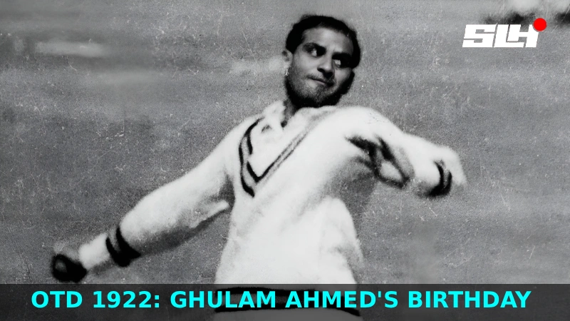 OTD 1922: Ghulam Ahmed’s birthday
