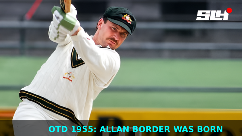 OTD 1955: Allan Border was born