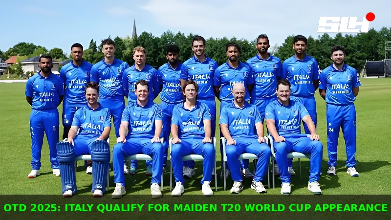 OTD 2025: Italy qualify for maiden T20 World Cup appearance