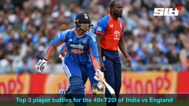 Top 3 player battles for the 4th T20I of India vs England