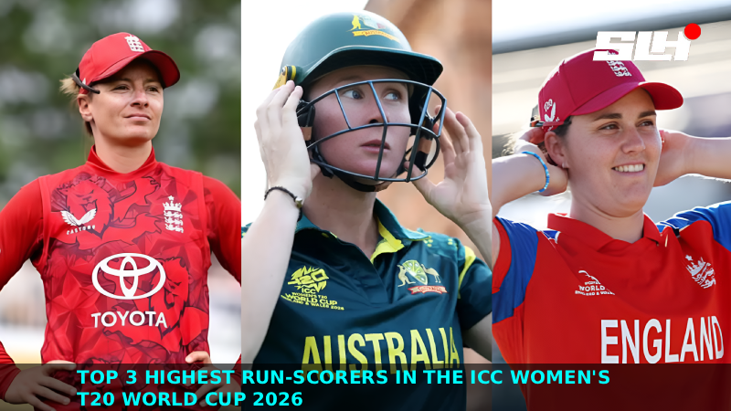 Top 3 highest run-scorers in the ICC Women’s T20 World Cup 2026