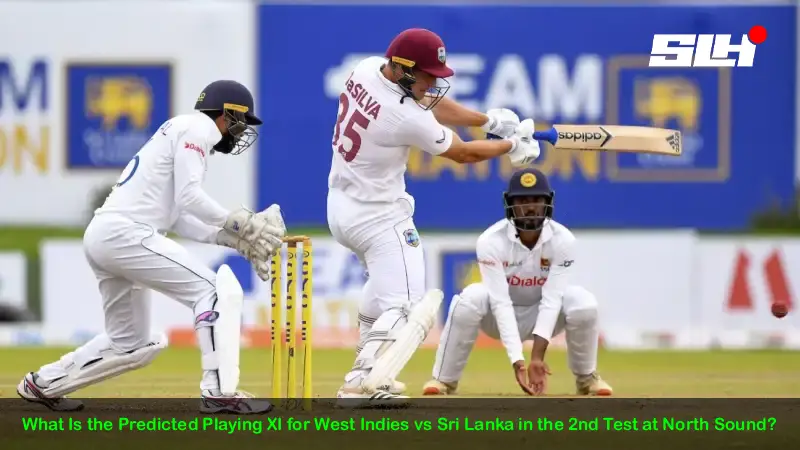 What Is the Predicted Playing XI for West Indies vs Sri Lanka in the 2nd Test at North Sound?