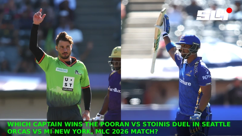 Which Captain Wins the Pooran vs Stoinis Duel in Seattle Orcas vs MI New York, MLC 2026 Match?