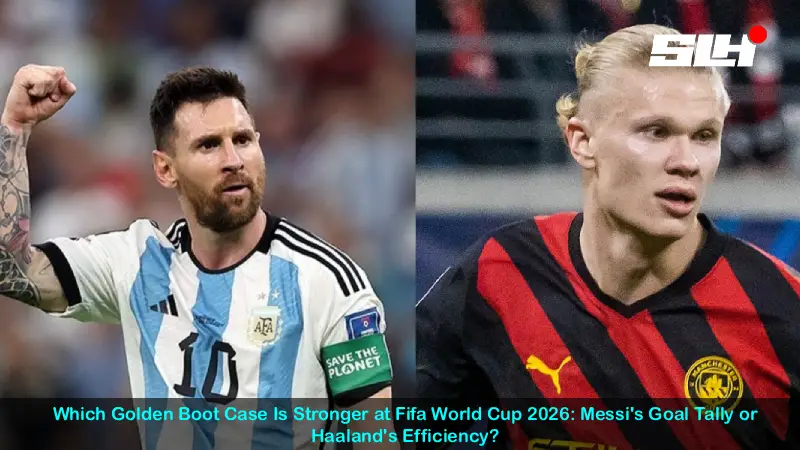 Which Golden Boot Case Is Stronger at Fifa World Cup 2026: Messi’s Goal Tally or Haaland’s Efficiency?