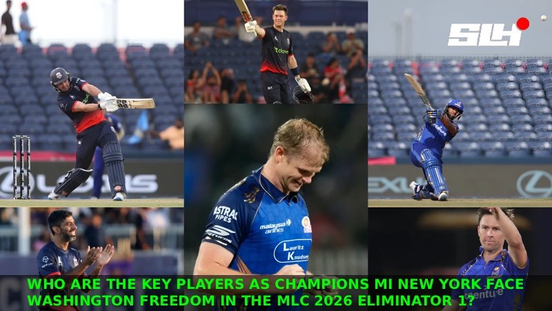 Who Are the Key Players as Champions MI New York Face Washington Freedom in the MLC 2026 Eliminator 1?