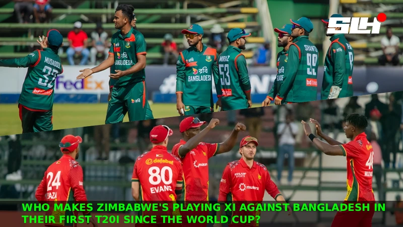 Who Makes Zimbabwe’s Playing XI Against Bangladesh in Their First T20I Since the World Cup?