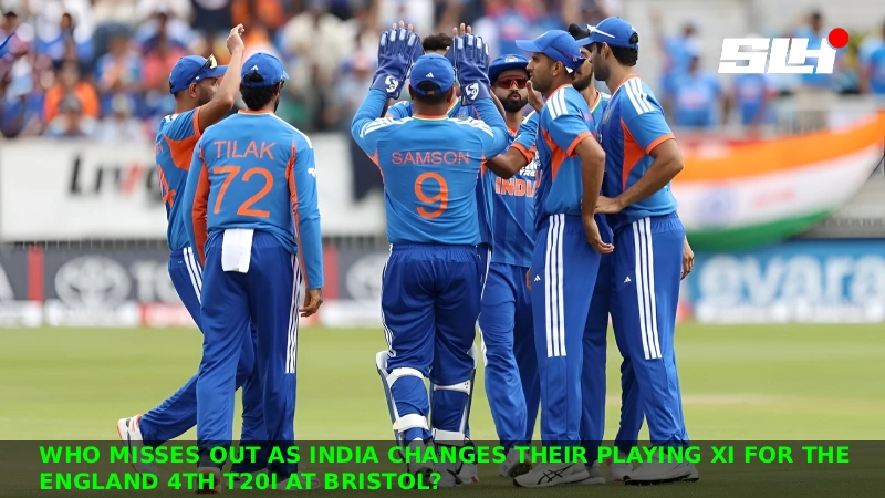 Who Misses Out as India Changes Their Playing XI for the England 4th T20I at Bristol?