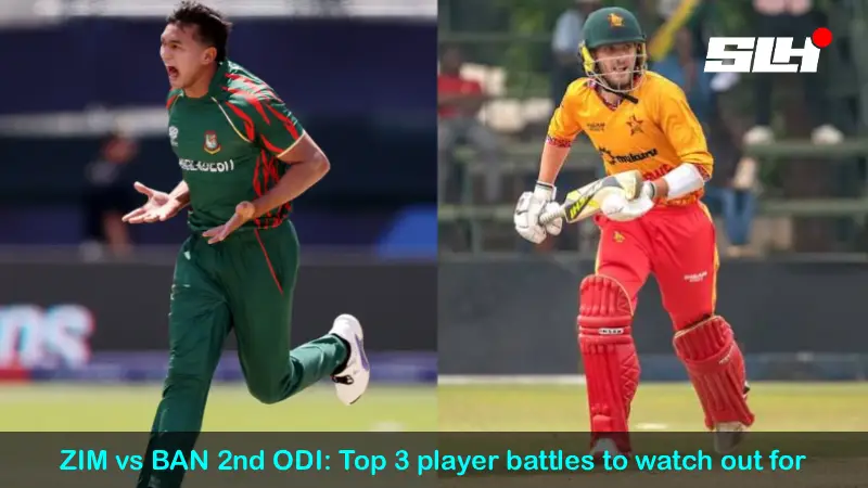 ZIM vs BAN 2nd ODI: Top 3 player battles to watch out for