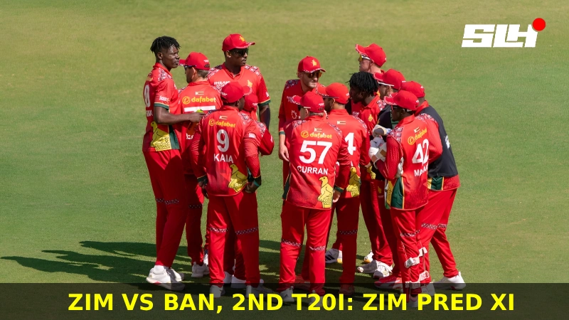 ZIM vs BAN, 2nd T20I: ZIM Pred XI