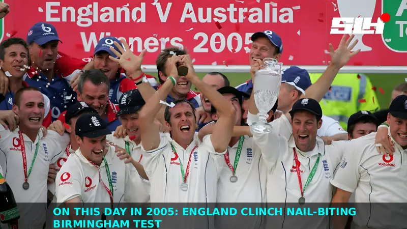 On This Day in 2005: England clinch nail-biting Birmingham Test