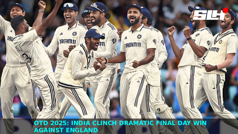 OTD 2025: India clinch dramatic final day win against England