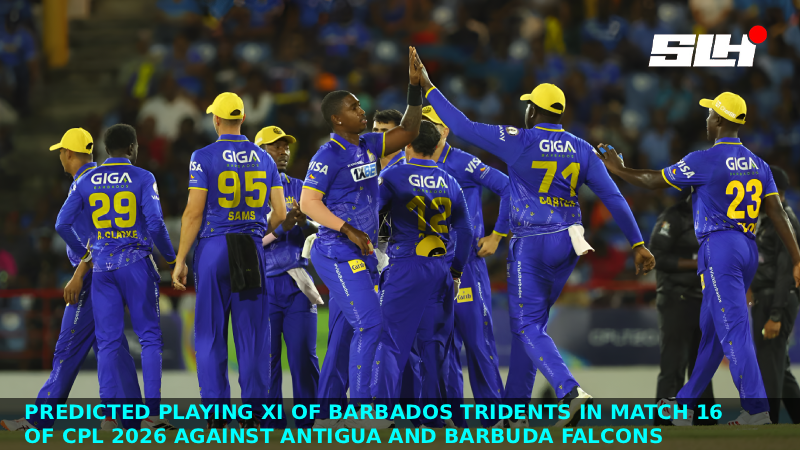 Predicted Playing XI of Barbados Tridents in Match 16 of CPL 2026 against Antigua and Barbuda Falcons
