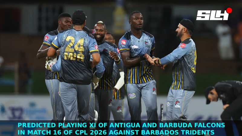 Predicted Playing XI of Antigua and Barbuda Falcons in Match 16 of CPL 2026 against Barbados Tridents