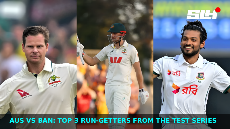 AUS vs BAN: Top 3 Run-Getters from the Test Series