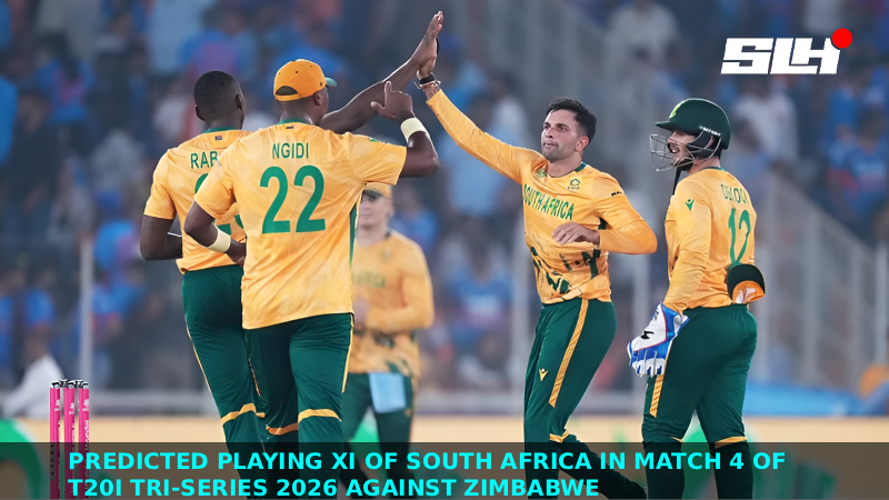 Predicted Playing XI of South Africa in Match 4 of T20I Tri-Series 2026 against Zimbabwe