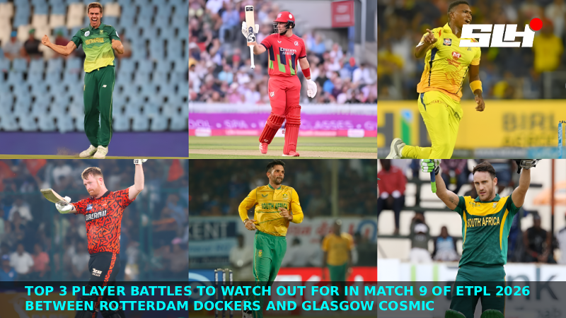 Top 3 Player Battles to Watch Out for in Match 9 of ETPL 2026 between Rotterdam Dockers and Glasgow Cosmic