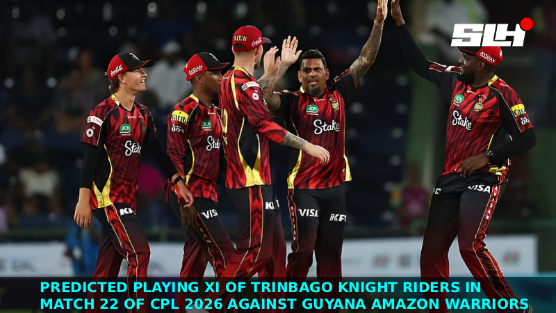 Predicted Playing XI of Trinbago Knight Riders in Match 22 of CPL 2026 against Guyana Amazon Warriors