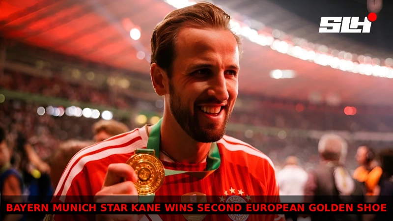 Bayern Munich Star Harry Kane Wins Second European Golden Shoe