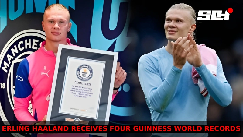 Erling Haaland Receives Four Guinness World Records Ahead of New Manchester City Season