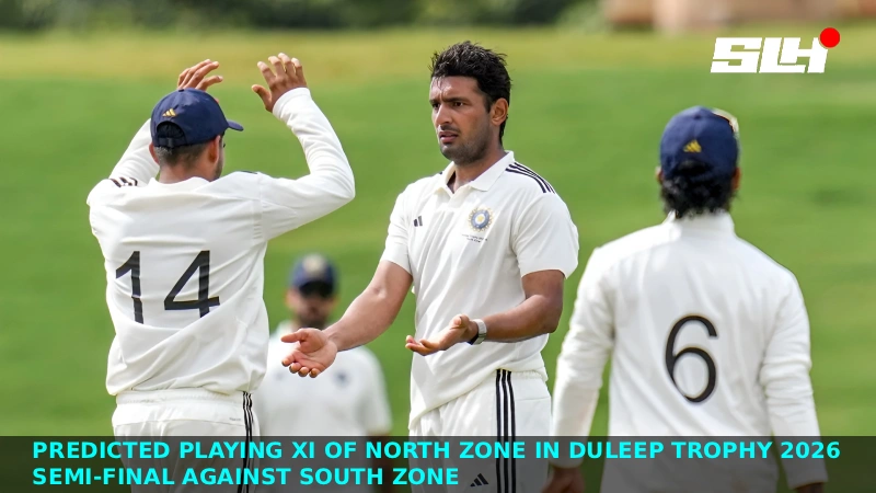 Predicted Playing XI of North Zone in Duleep Trophy 2026 Semi-Final Against South Zone