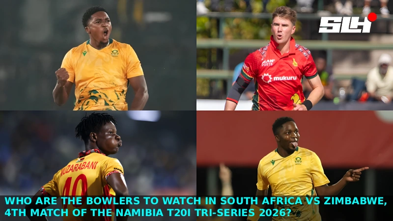 Who Are the Bowlers to Watch in South Africa vs Zimbabwe, 4th Match of the Namibia T20I Tri-Series 2026?