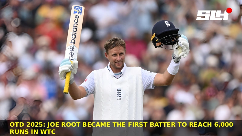 OTD 2025: Joe Root became the first batter to reach 6,000 runs in WTC