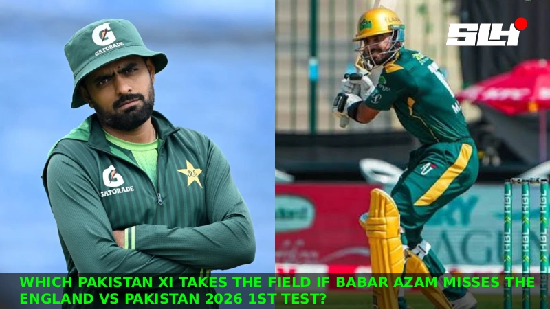 Which Pakistan XI Takes the Field if Babar Azam Misses the England vs Pakistan 2026 1st Test?