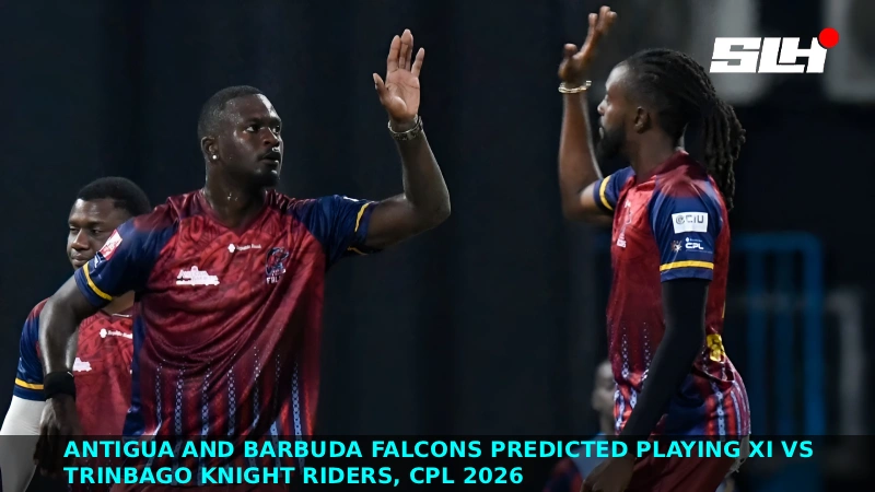 Antigua & Barbuda Falcons Predicted Playing XI vs Trinbago Knight Riders, CPL 2026