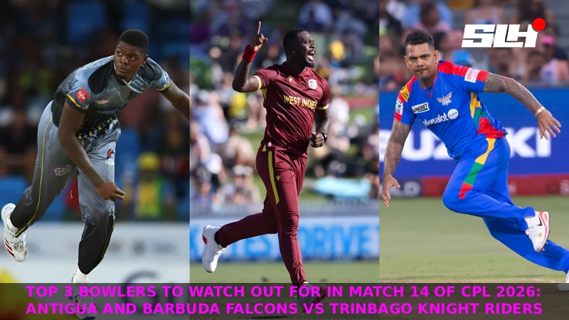 Top 3 Bowlers to Watch Out for in Match 14 of CPL 2026: Antigua and Barbuda Falcons vs Trinbago Knight Riders