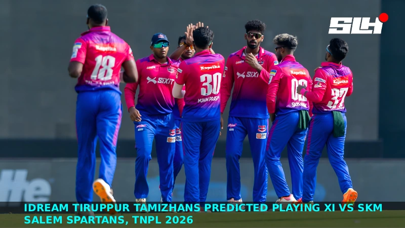 IDream Tiruppur Tamizhans Predicted Playing XI vs SKM Salem Spartans, TNPL 2026