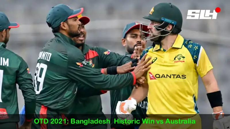 OTD 2021: Bangladesh  Historic Win vs Australia