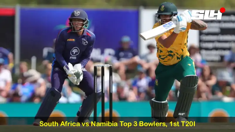 South Africa vs Namibia Top 3 Bowlers, 1st T20I