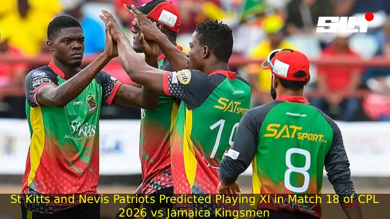 St Kitts and Nevis Patriots Predicted Playing XI in Match 18 of CPL 2026 vs Jamaica Kingsmen