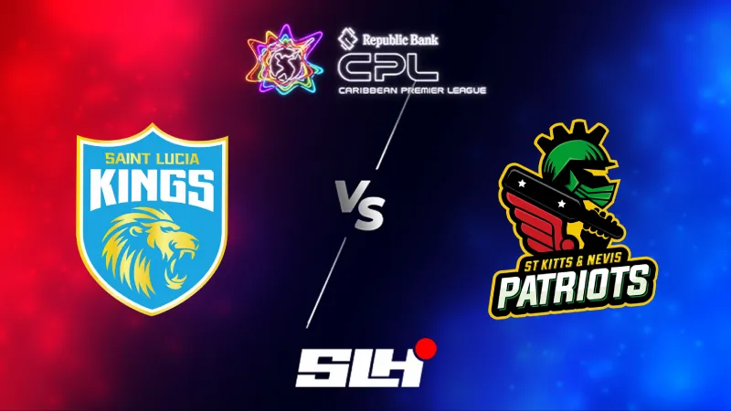 St Lucia Kings vs St Kitts and Nevis Patriots Prediction Today | CPL 2026 | 5th Match | Aug 12 – Who will win today’s CPL match between SLK vs STKNP?
