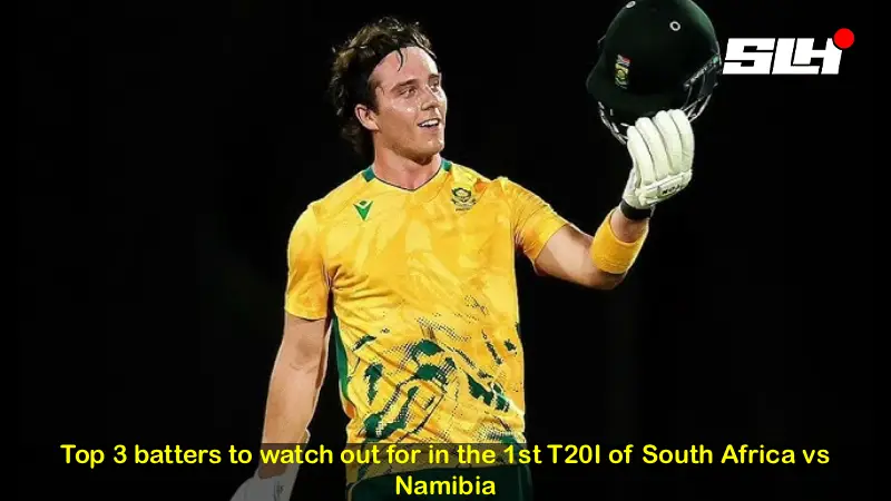 Top 3 batters to watch out for in the 1st T20I of South Africa vs Namibia