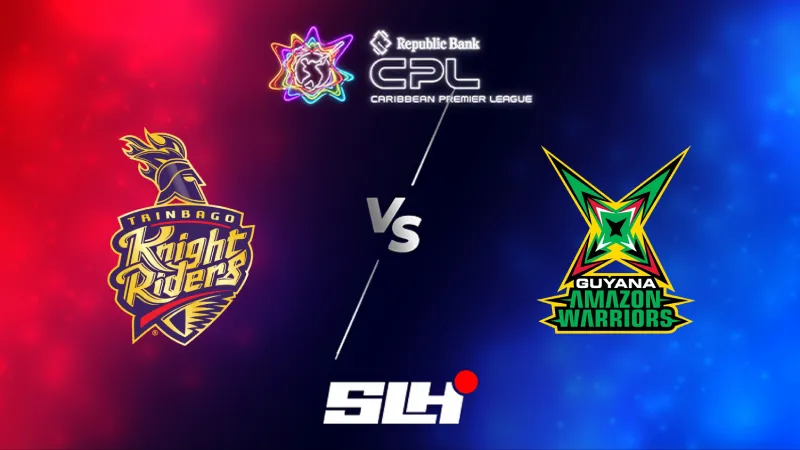 Trinbago Knight Riders vs Guyana Amazon Warriors Prediction Today | CPL 2026 | 22nd Match | August 31 – Who will win today’s CPL match between TKR vs GAW?