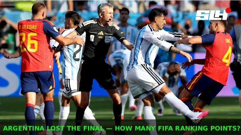 How Does Argentina’s World Cup 2026 Final Loss Affect Its FIFA Ranking Points?