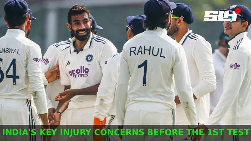 Who Are the Key Players in Fitness Doubt for India Ahead of the SL vs IND 1st Test?